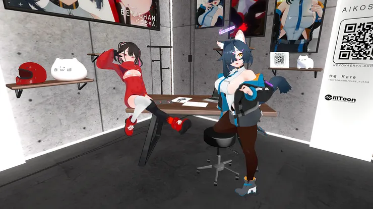 米獸老師與Kare Huang老師的可愛女兒