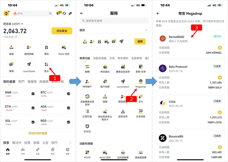Binance交易所｜幣安 Megadrop 第四波空投來襲！參加任務均分 KERNEL