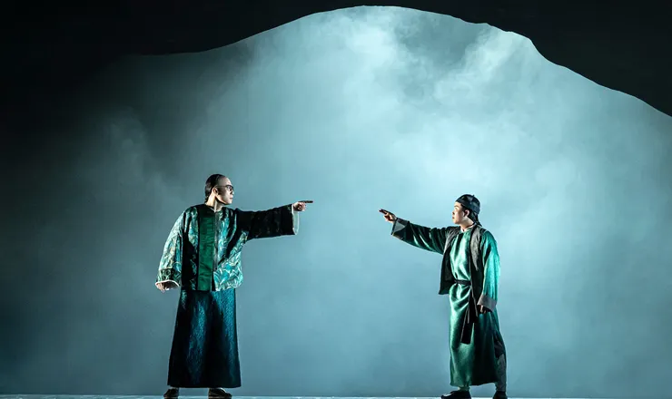 《大狀王》方唐鏡與阿細的愛恨糾纏，代表世事沒有絕對的黑白對立（圖片來源：香港話劇團）