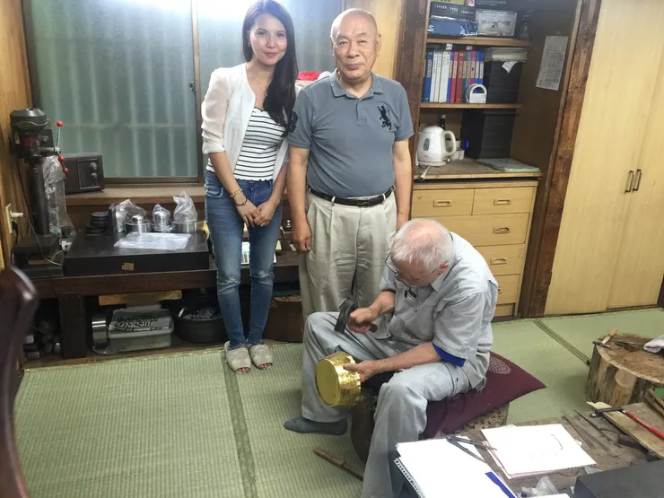 石黑工坊參訪，師傅眼裡只有茶壺😂