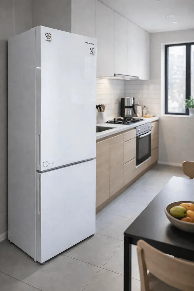 台灣三洋 250L 一級 采晶變頻雙門冰箱 