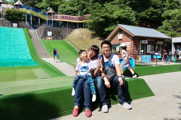 喜愛跑日本遊戲場的天使祐~2017夏天生日玩滑草及滾輪