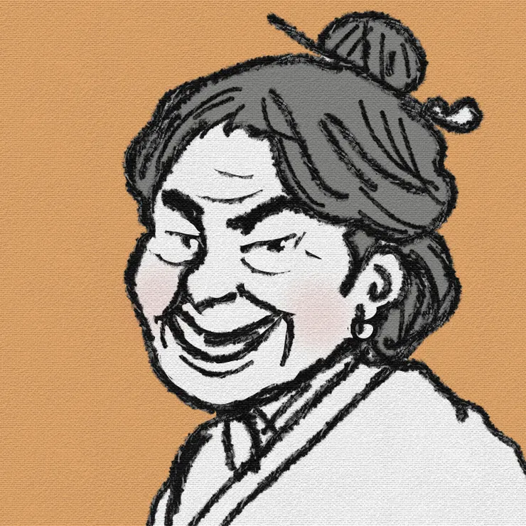 我彷彿聽到阿媽的笑聲。