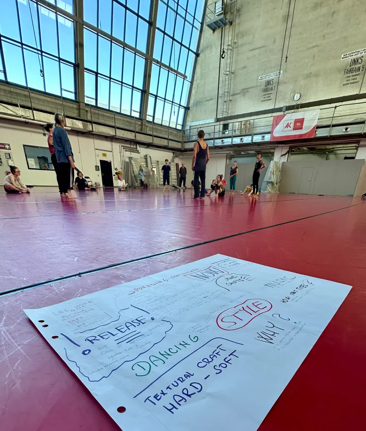 我常常碰到素人舞者跟我一起上課