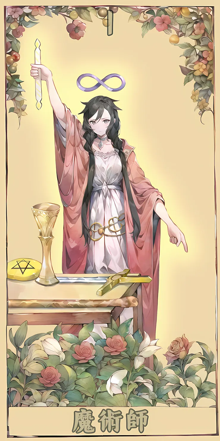 夏語遙塔羅牌:魔術師