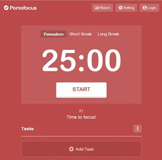 POMOFOCUS  番茄鐘 25分鐘work