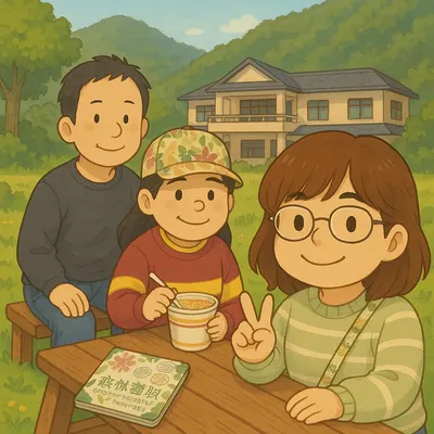 《肚子餓的森林旅人》