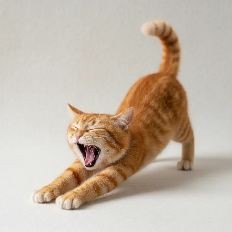 打哈欠+伸懶腰 = 超強神經重啟組合技