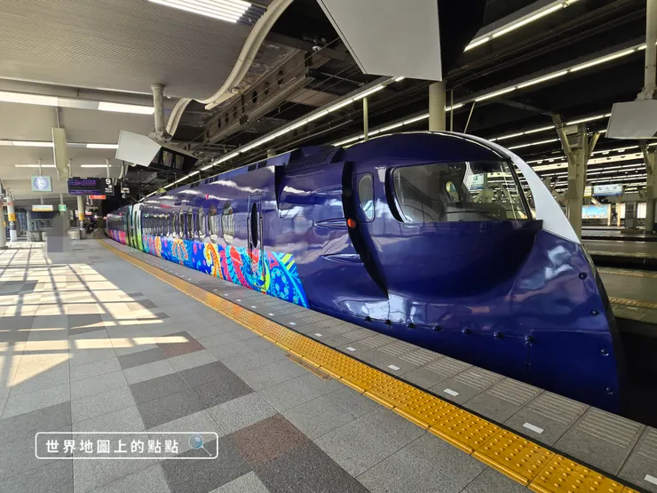 搭乘南海電鐵特急 Rapi:t 從大阪前往關西機場
