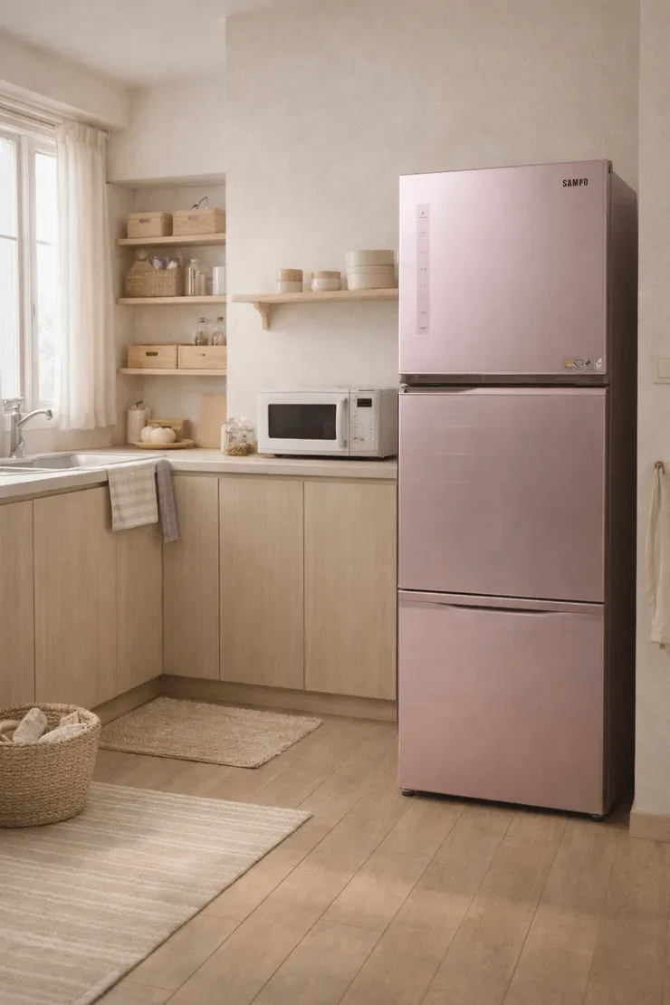 SAMPO聲寶 475L星美滿變頻三門冰箱