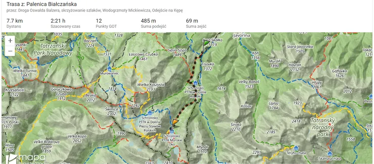官網提供的地圖