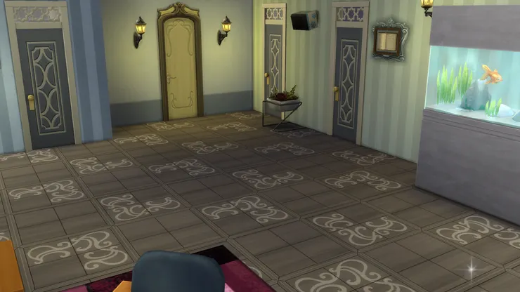 左邊的是主人房的門，右邊的兩扇都不是用來住，中間的是客廳的洗手間。