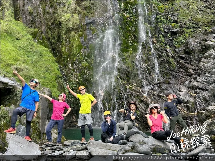 【奇萊南華2天1夜高繞版】能高越嶺道的能高瀑布(三疊瀑布)/