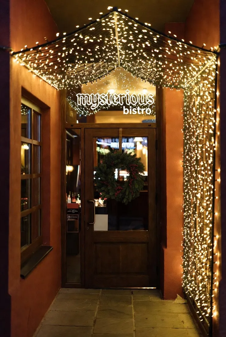 神秘餐酒館(以AI製作)