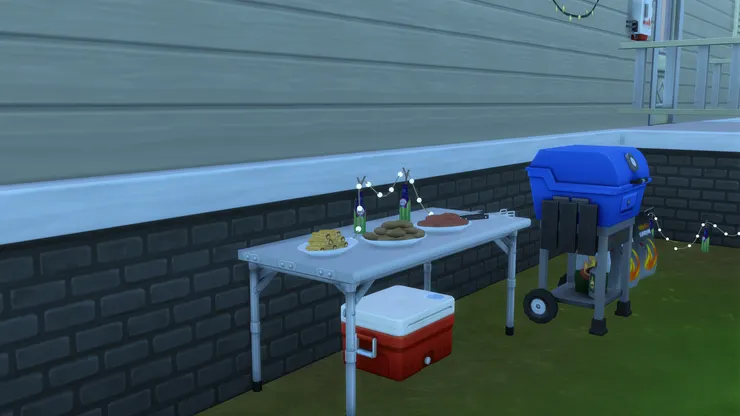 我真的預備了很多食物!吃完保溫箱裏的廚房還有。