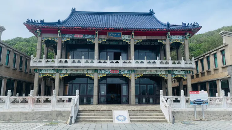 相當磅礡的經國先生紀念堂。