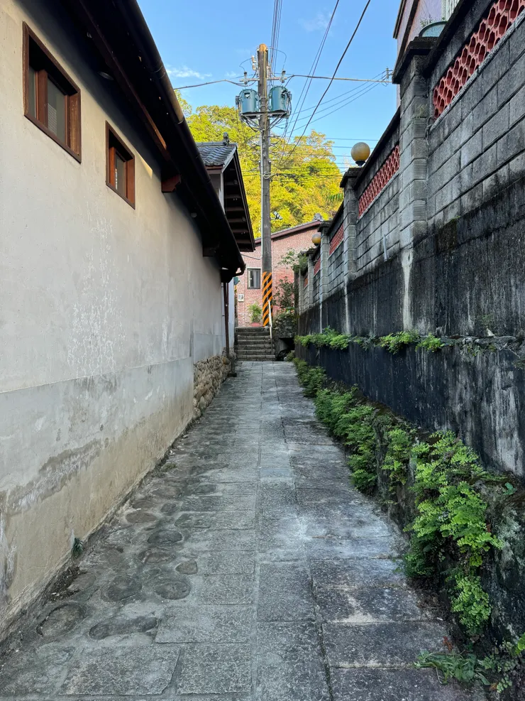 北埔老街鄰近巷弄