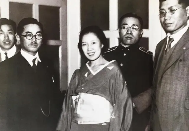 阿部定被警方逮捕後的留影