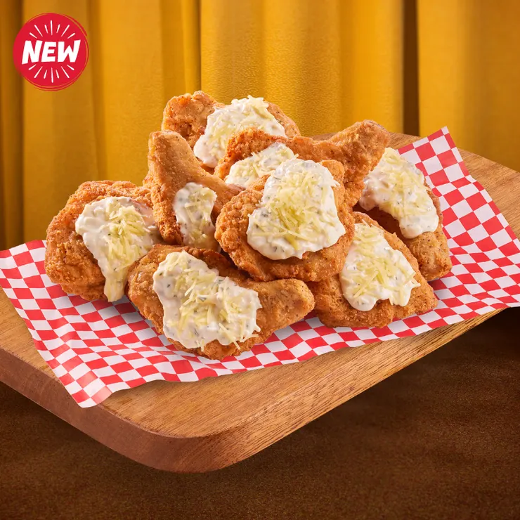 雲朵芝士炸雞  2件 單點：港幣$60 追加價：港幣$45    8件 單點：港幣$229