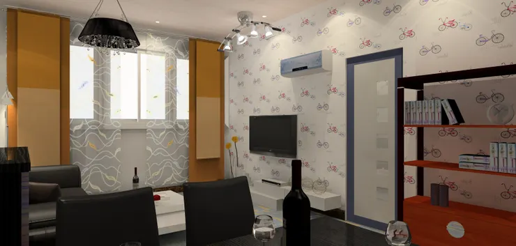 其實是黑夜還是白天也沒關係，只是技術上的問題...但我比較白天明亮開揚的感覺。