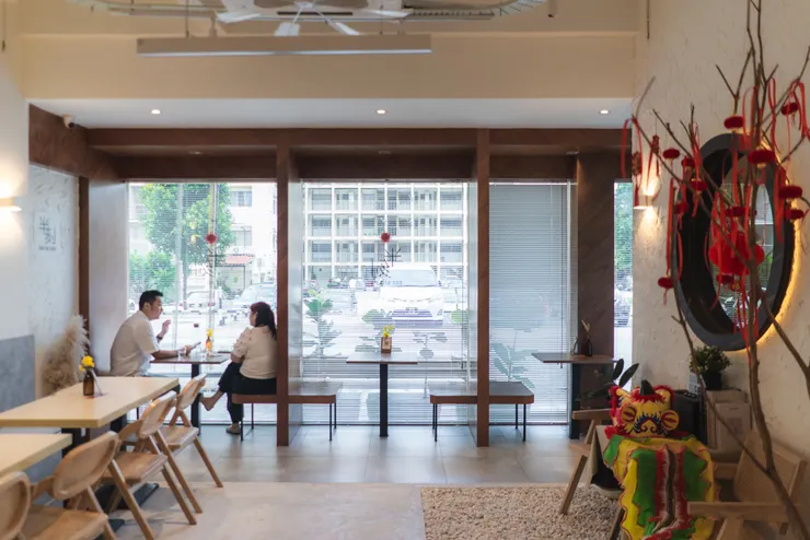 環境清幽宜人，是與三五好友聚餐喝咖啡的好去處。