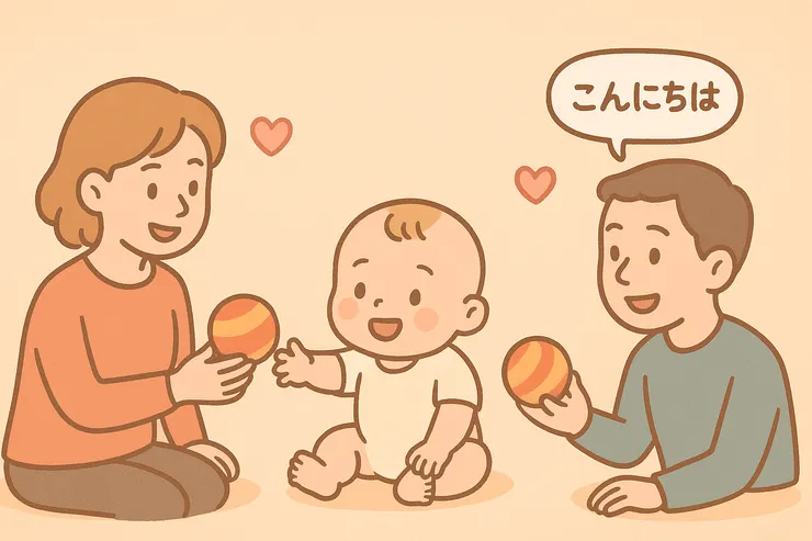 熟悉的語言是孩子選擇信任對象的線索。