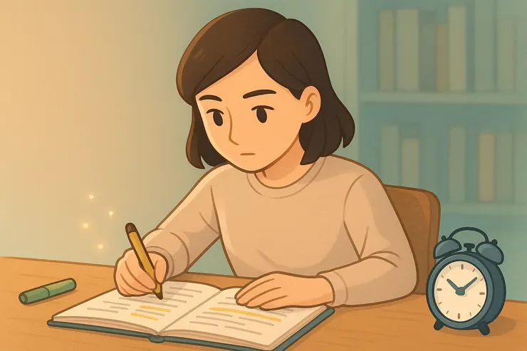 考前的衝刺,不是拼命硬背,而是用清楚的計畫把最重要的內容穩穩抓住。