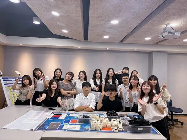 在楊梅廠大家一起玩小遊戲