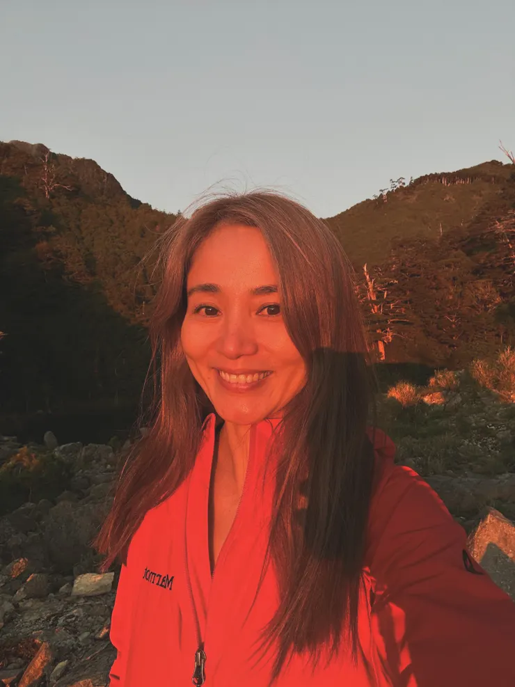 沒想到小關山神池夕陽可以這麼浪漫,滿意~~