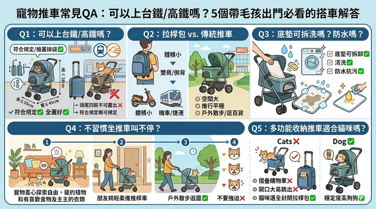 寵物推車哪裡可以用
