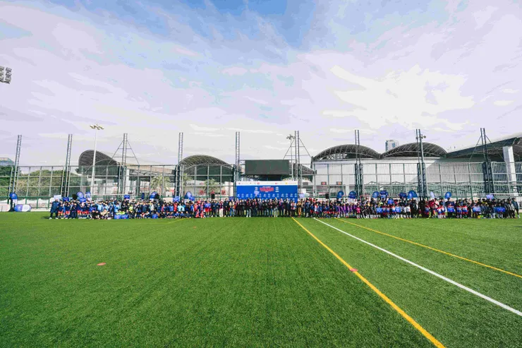 於澳門工人體育場舉行開球禮現場