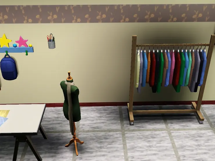 十分俐落的工作空間。期待設計新一季的作品！