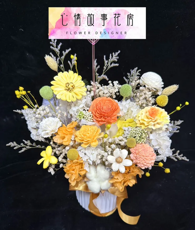 心情故事花房｜月老上線！用乾燥花把愛說出口，浪漫剛剛好