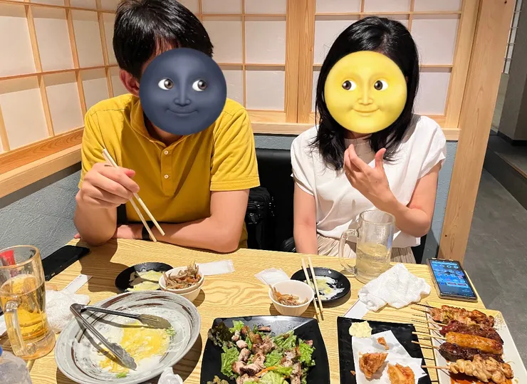 和日本朋友們去居酒屋吃飯🏮