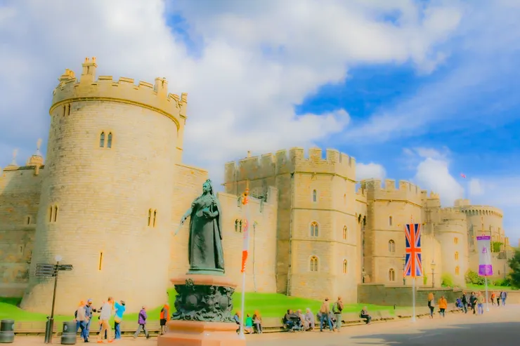 溫莎城堡(Winsor Castle)一景