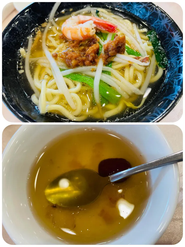 擔仔麵及養生甜品。