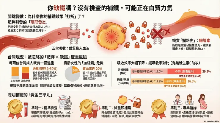 其實我們不一樣！檢查再補更有效！