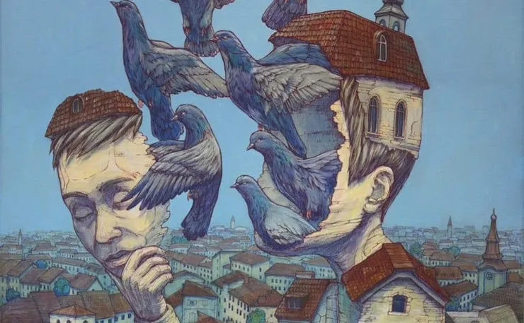 腦子，房子，鴿子三合一，你說炫不炫？