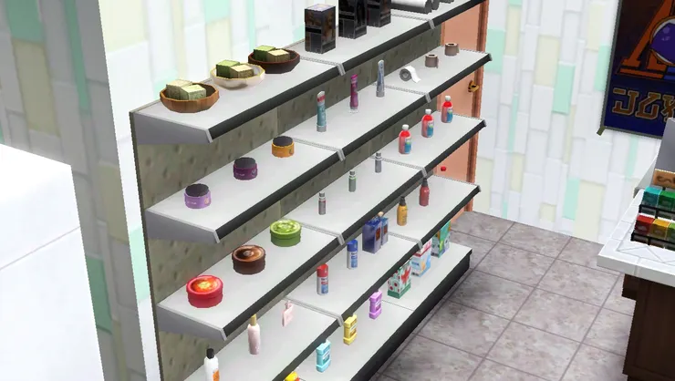 便利店備的量不多，以防過期。