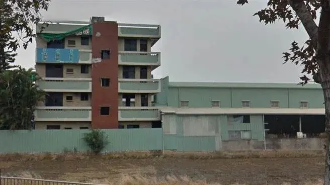 烏日鬼屋與零件工廠，Google地景。