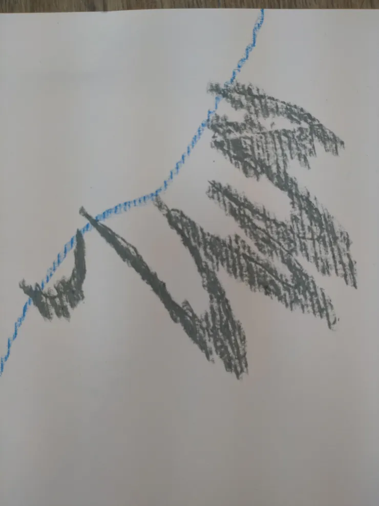 教課老師稱讚這部分的畫 粗細分明/很容易看出粗細