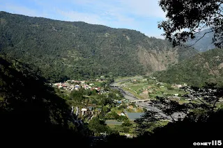 位於山谷中的武界聚落