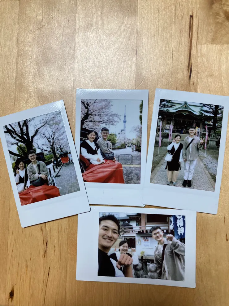 把手機的照片洗成即可拍，別有一番風味 車伕真的很會拍🫰🏻