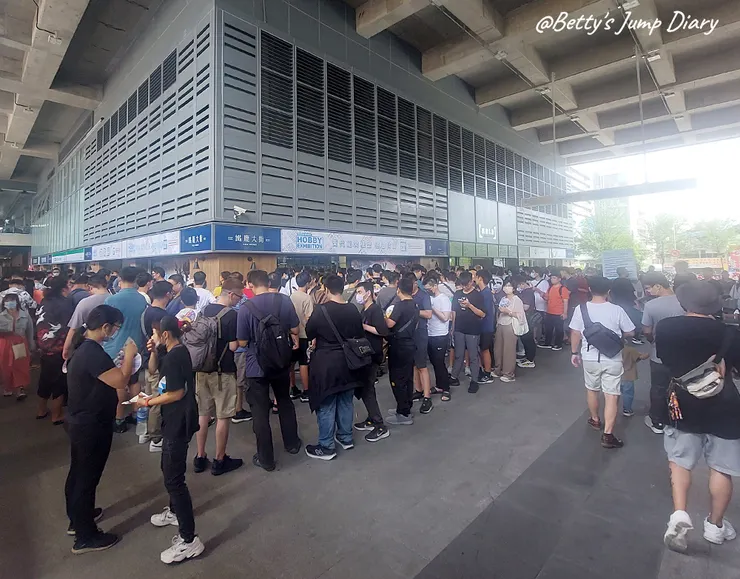 ▲2023萬代組裝模型巡迴特展-台中場/圖片來源:Betty's Jump Diary