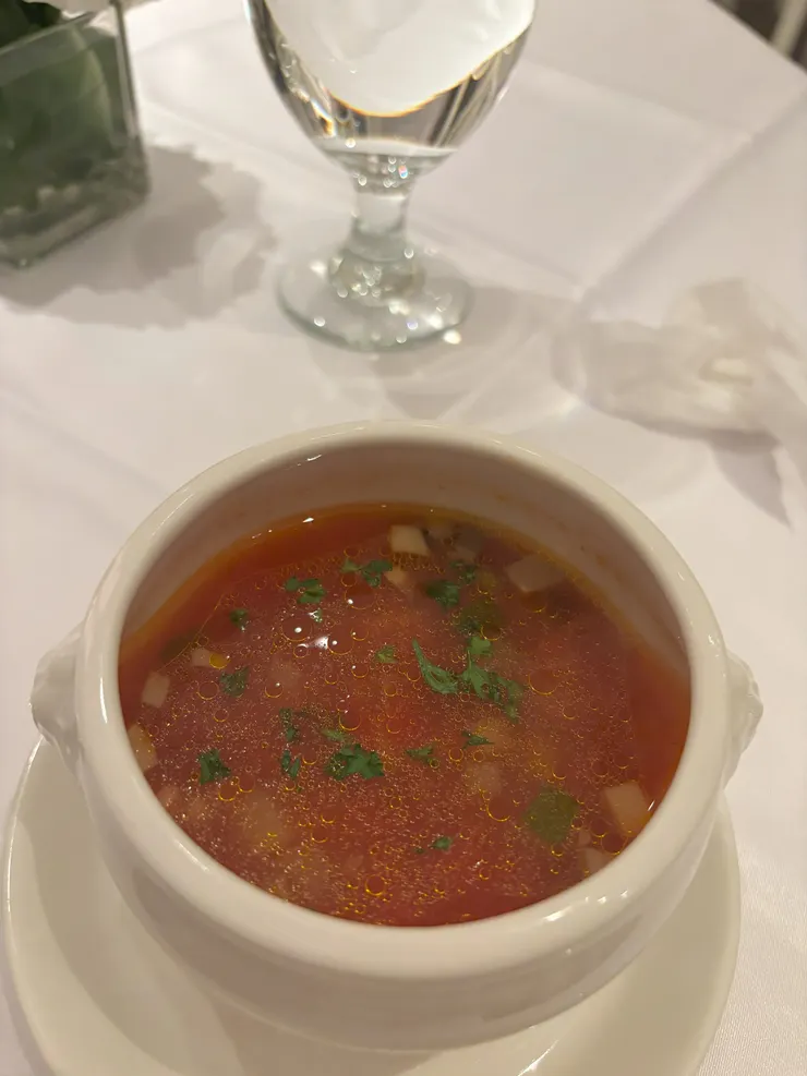 「義大利番茄蔬菜湯」