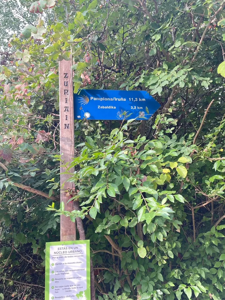 繼續前往今日的預定點Pamplona