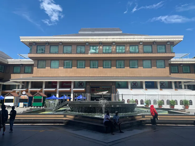 汶萊市中心的廣場。