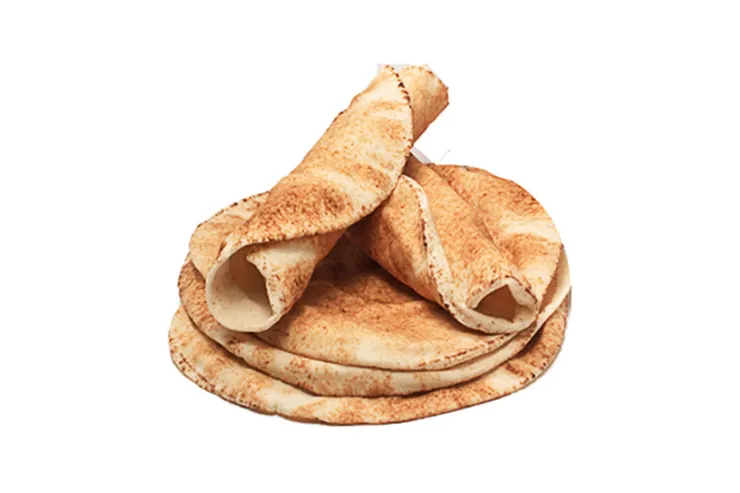 黎巴嫩餅是三種烤餅中最薄的，常被用於製作捲餅。