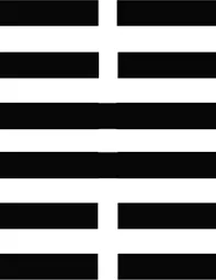 小過,同樣四陰二陽,卦象形狀卻有如飛鳥展開雙翼。