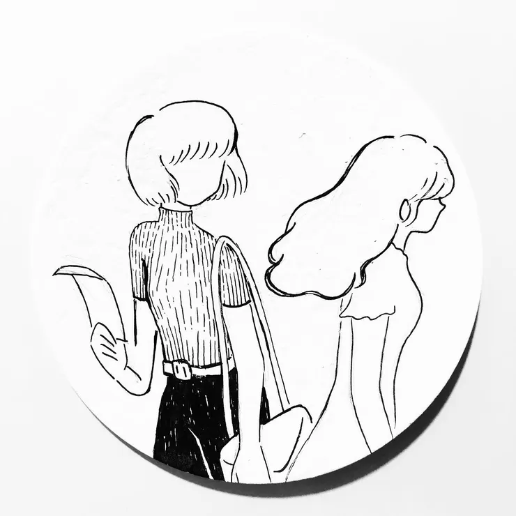 偶然決定至台北逛展覽 搜集論文資料 的同時 和一位陌生女子偶遇3次 雖然不確定對方的名字 但總有種會再次碰面的預感 